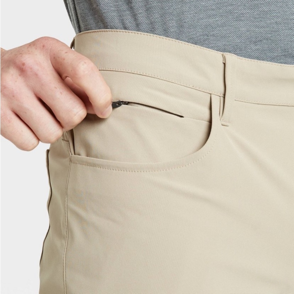 Men's Golf Slim Pants - All In Motion™
Khaki 38x30 - Picture 3 of 6